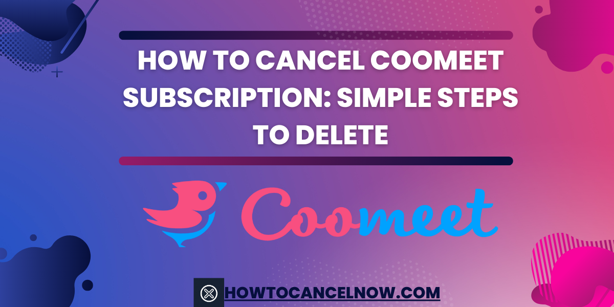 how to cancel CooMeet subscription